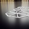 Ekena Millwork Large Haswell Decorative Fretwork Wall Panels in Architectural Grde PVC, 23 3/8"W x 23 3/8"H x 3/8"T WALP24X24HWL - alternate 6